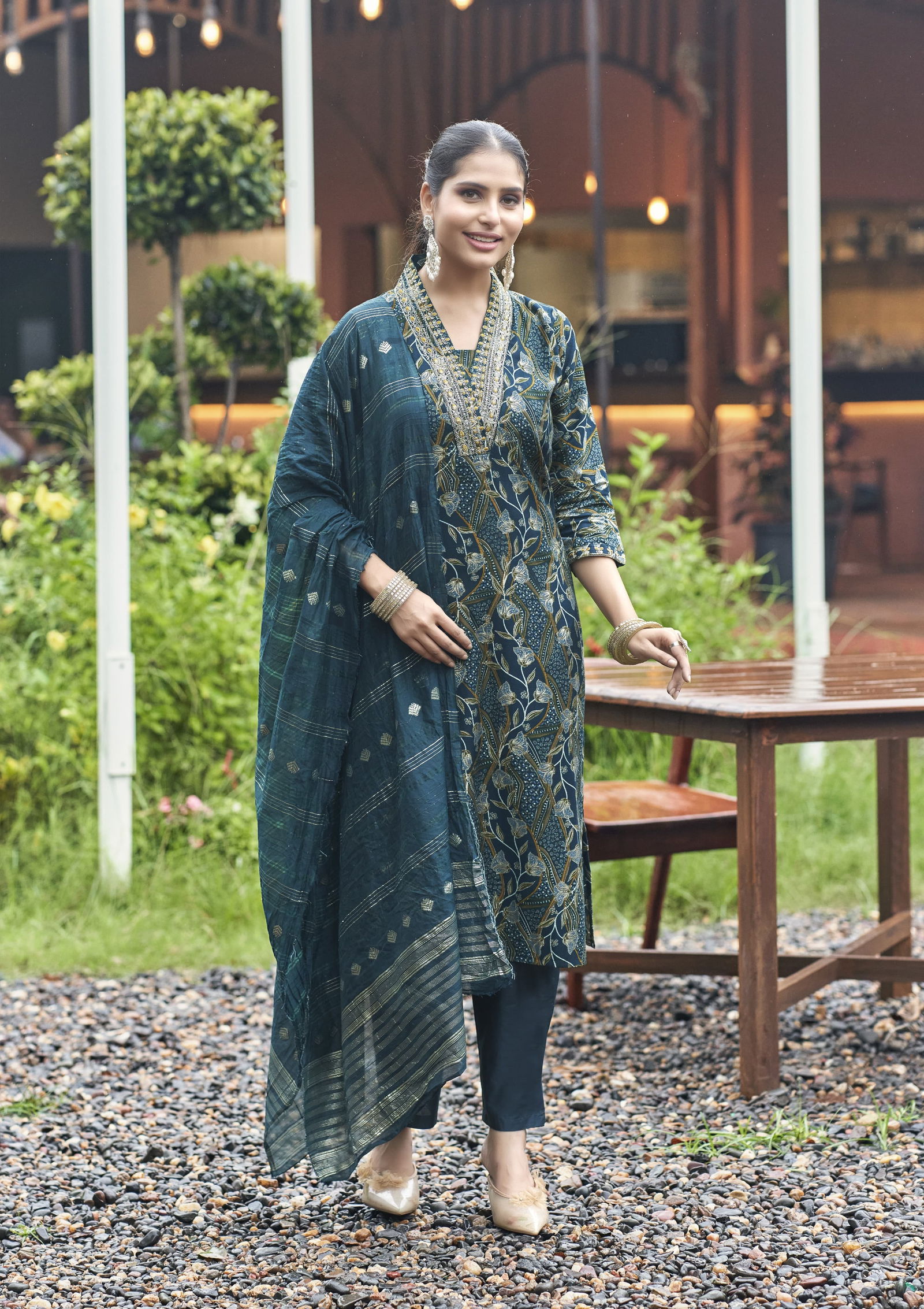 Muskan Vol 6 By Ossm Silk Foil Printed Kurti With Bottom Dupatta Wholesale Shop In Surat

